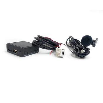 Biurlink RD4 VDO Bezdrôtové Bluetooth Audio Prijímač voľnú Ruku Mikrofón, Adaptér Pre Peugeot 308 Na Citroen Berlingo B9 C3 C4 C5