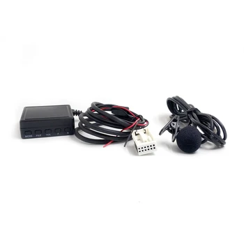 Biurlink RD4 VDO Bezdrôtové Bluetooth Audio Prijímač voľnú Ruku Mikrofón, Adaptér Pre Peugeot 308 Na Citroen Berlingo B9 C3 C4 C5