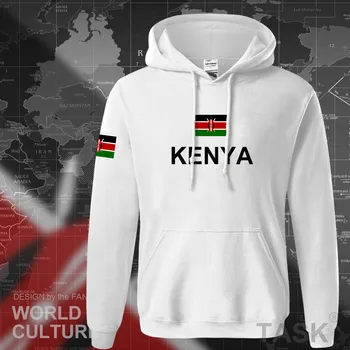 Republika Keňa Kenská hoodies mužov mikina potu nový hip hop streetwear tepláková súprava národ futbalista športových krajiny KEN