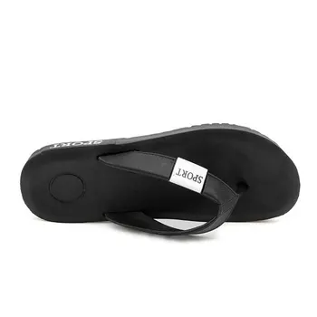 Letné pánske Flip Flops Vysokej Kvality Pláži Papuče Mužov Bežné Prekladané PVC Topánky Letné Módne Sandále