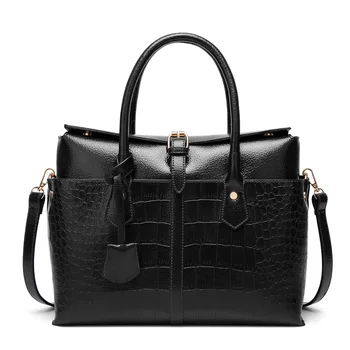 Luxusné kabelky ženy tašky dizajnér Tašky cez Rameno pre ženy 2021 Veľké Tote Bag Kvalitné Kožené Kabelky Krokodíla Messenger Taška