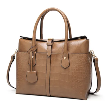 Luxusné kabelky ženy tašky dizajnér Tašky cez Rameno pre ženy 2021 Veľké Tote Bag Kvalitné Kožené Kabelky Krokodíla Messenger Taška