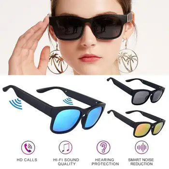 Smart Bluetooth okuliare, Bluetooth 5.0 stereofónny Bluetooth headset vonkajšie slnečné okuliare mimo reproduktor IP7 nepremokavé