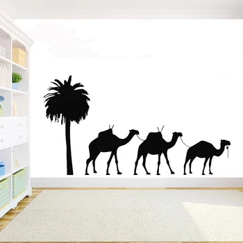 Púšť Tiav Stenu Odtlačkový DIY Miestnosti dekorácie vinyl Zvieratá nálepky Domova Pre Childroom Teen izba Spálňa Izbe G1000
