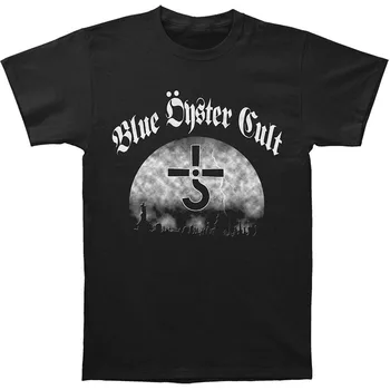 Značka T-Shirt Mužov 2019 Módne Kolo Krku Blue Oyster Cult Mužov Cintorín T-Shirt BlackSummer T-Shirt