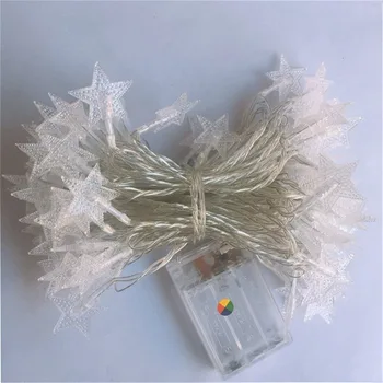 Hviezda String Svetlá LED Svetlá Dekorácie 3/5M Víla Svetlo, domácich kutilov na Vianoce Dovolenku Strany Batérie Prevádzkované Girlandy