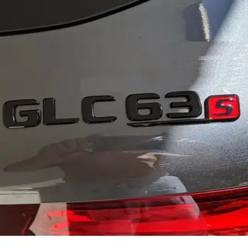 Chrome Black Listy Číslo batožinového priestoru Odznaky Emblémy Znak, Odznak Nálepky na Mercedes Benz W166 X166 SUV GLS63s GLS63 S AMG
