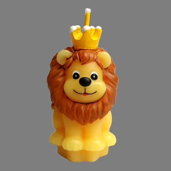Lion King Atmosfére Sviečok Príručka Ručne maľované Sviečky Deti Narodeninovej Párty Sviečky Tvorivé Remesiel Súhvezdí Sviečky