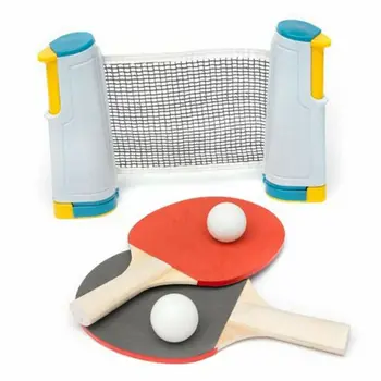 Vymeniteľné Stolný Tenis Čistá Prenosný Stojan Zdvíhateľnej Ping Pong Post Net Pre Všetkých Tabuliek, Športové Nástroje A Príslušenstvo