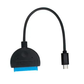 Typ C Pre SATA Kábel Adaptéra Externý Pevný Disk Konektor Kábel Pre 2,5 palca 3,5 palcový SATA SSD HDD USB Sata Kábel