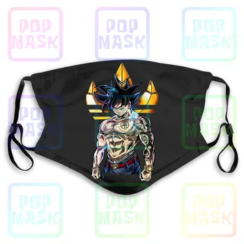 Nahnevaný Goku Dbz Kamehameha Módne Mann Frau Umývateľný Opakovane Maska Anti-PM2.5 Úst Masku Na Tvár