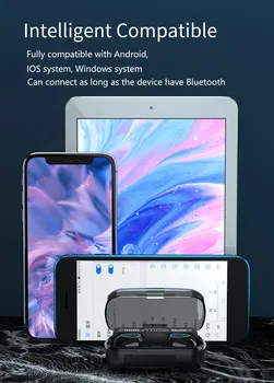 TWS Bluetooth Slúchadlá Bezdrôtové Slúchadlá S Mikrofónom Športové Slúchadlá Slúchadlá Pre IOS Android Telefónu Fone De Ouvido Auriculares