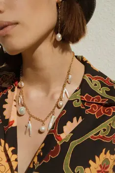 Classtic náhrdelník veľká veľkosť prírodné sladkovodné Baroková Perla vysoká kvalita AAA grade perlový Náhrdelník pre ženy šperky 2019 nové