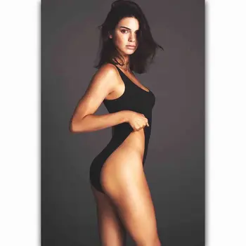Nové Kendall Jenner Super Model Star-Hodváb Umenie Plagátu Na Stenu Nemocnější Dekorácie, Darčeky