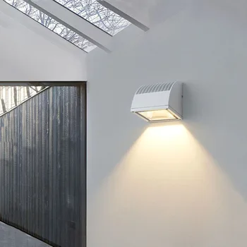 Moderný jednoduchý vonkajší balkón uličkou nástenné svietidlo LED nepremokavé vonkajšie nástenné svietidlo villa nádvorie koridoru nástenné svietidlo