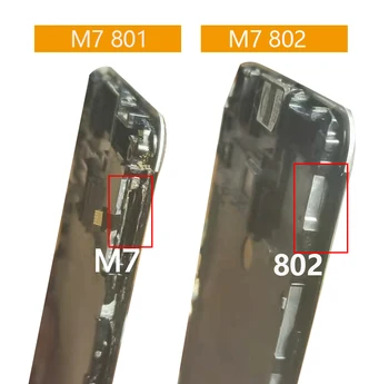 Srjtek obrazovky Pre HTC One M7 LCD Displej 801 Dotyk Digitalizátorom. Senzor Skla s Rámom Montáž 4.7 palcový 1920*1080 802D 802D 802W