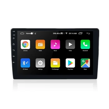 1 din 9/10 palcový autorádia Android 8 Univerzálny GPS Navigácia, Bluetooth Split Screen Wifi Car Audio Stereo FM USB Auto Multimediálne