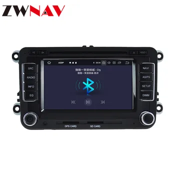 Android 10 2Din Pre VW/Volkswagen/Golf/Polo/Tiguan/Passat/b7/b6/leon/Skoda/Octavia autorádia GPS Car Multimedia player, vedúci jednotky