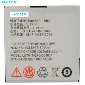 ALLCCX batérie mobilného batérie Li3706T42P3H383857 pre ZTE C336 A34 A39 C300 C321 C321+ C332 C339 C350 D180 D190 V66