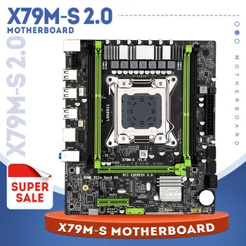 X79 doske USB2.0 PCI-E 16X LGA2011 M ATX X79M-S 2.0 doske NVME M. 2 SSD podporu REG ECC pamäť a Xeon E5 procesor