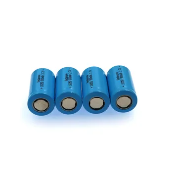 4PCS ICR 18350 lítiová batéria 900mAh nabíjateľná batéria 3.7 V napájací valcové žiarovky elektronické fajčenie cigariet