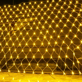 LED Čisté Svetlo 3*2 M 6*4 M LED Oka Víla String Svetlo Vianočné Girlandy Okno Opony Cencúľ Svetlo Pre Svadobné Party Dovolenku