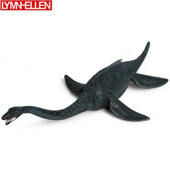 Simulácia Plesiosaur Prehistorických Zvierat Model Statickej Morského Života Mäkké Lepidlo Dekorácie Akcie Obrázok Deti Zbierka Hračiek