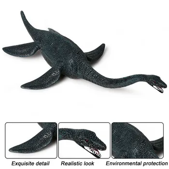Simulácia Plesiosaur Prehistorických Zvierat Model Statickej Morského Života Mäkké Lepidlo Dekorácie Akcie Obrázok Deti Zbierka Hračiek