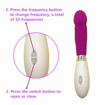 10 Rýchlosti Stlmiť Vibrátor G-Spot Masáž Dospelých, Sexuálne Hračky pre Ženy Análny Plug Vibračné Dildo Masturbator Sex Shop Produktov