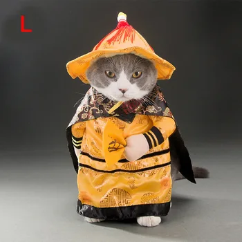 Vtipné Čínština Princezná Cosplay Oblečenie pre Mačky Psy Halloween Vianočný Kostým Mačky, Oblečenie LBShipping
