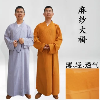 Budhistický Mních Rúcha Čínsky Shaolin Mních Takí Muži Tradičné Budhistický Mních Jednotné Oblečenie Shaolin Mních Letné Oblečenie
