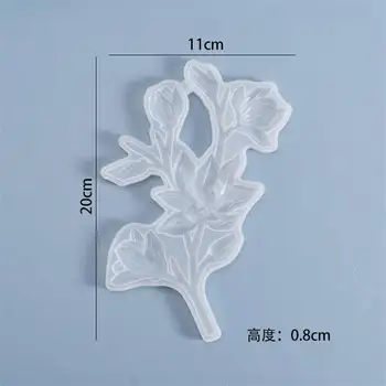 Kvet Živice Silikónové Formy na Odlievanie Foriem DIY Epoxidové Živice Remesiel Domáce Dekorácie, Ručne vyrábané Šperky Výrobu Nástrojov