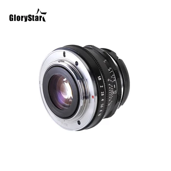 GloryStar 25 mm F1.8 Prime Objektív, Manuálne Zaostrenie manuálne zaostrovanie Pre Panasonic Olympus MFT M4/3 Mount GH4 GM1 GX8 G7 G9 E-PL E-M PERO-F Známky Fotoaparát