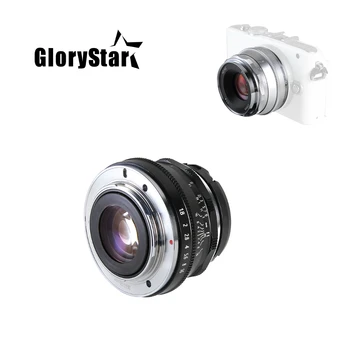 GloryStar 25 mm F1.8 Prime Objektív, Manuálne Zaostrenie manuálne zaostrovanie Pre Panasonic Olympus MFT M4/3 Mount GH4 GM1 GX8 G7 G9 E-PL E-M PERO-F Známky Fotoaparát