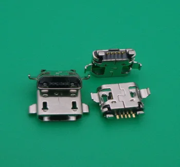 100ks Mini Micro USB konektor pre Nabíjanie Socket Port konektor napájania konektor dock pre Kartu Lenovo 2 A8-50F A8-50L A8-50LC