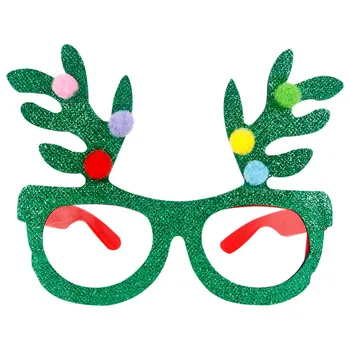 10Pcs Inovatívne Vianočné Rámu Okuliarov Ozdoby Dospelých, Deti Slnečné okuliare, Lupa 