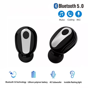 S9 Mini 5.0 Bluetooth Slúchadlo Šport Herné Headset s Mikrofónom Bezdrôtové slúchadlá Stereo Handsfree Slúchadlá Pre Xiao Všetky Telefóny