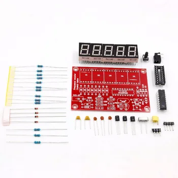 DIY Digitálny Tester LED Merač frekvencie merač digitálny Kits1Hz-50MHz Frekvencie Kryštálu Oscilátor s Frekvenciou Meter