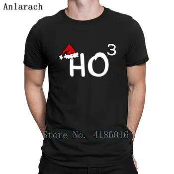 Ho Ho Ho Santa Vianočné T Shirt Zaujímavé Jar Jeseň Komické Písmená O-Neck Tee Tričko Tlačené Písmená 4XL T-Shirt