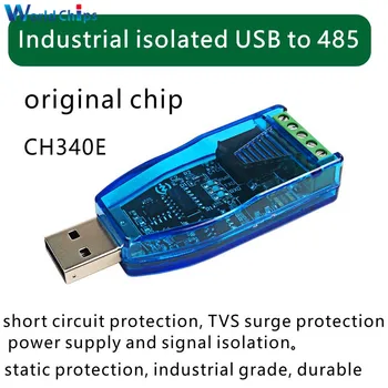 USB Na RS485 Prevodník Izolovať Modul Upgrade Priemyselné TELEVÍZORY ESD Ochrana Pôvodnej CH340E Štandard RS-485 Zásuvka Rady