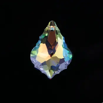 22 mm 12pcs/pack Barokový Prívesok crystal korálky Javorový list sklenené korálky pre Šperky, takže Náhrdelníky Náušnice Najlepšiu kvalitu