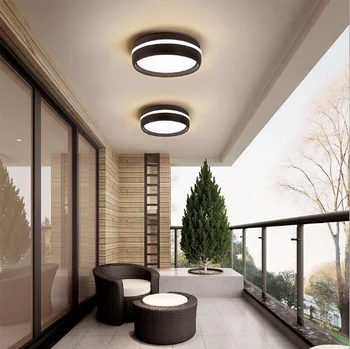 Uličkou svetlá led jednoduché moderné tvorivé osobnosti stropné svietidlo macarons locker lampa led veranda, balkón lampy