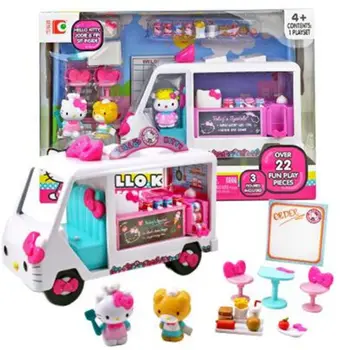 Hello Kitty Hračky ambulancie ambulancie rovine veľké osobné lietadlo bábika dievča Akcie Obrázok hračky pre deti Vianočné darčeky