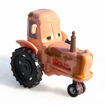 Disney Pixar Cars Blesk Mcqueen Originálne Žltá Chewall Traktora 1:55 Rozsahu Diecast Kovové Zliatiny Model Hračka Pre Deti, Darčeky