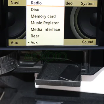 Bluetooth Modul pre Mercedes Benz W212 S212 C207 Rádio, Media Interface MMI Aux Streaming kábel Kábel Adaptéra Bezdrôtovej Audio Vstup