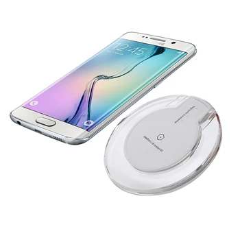 Nabíjačku Mobilného Telefónu Transparentné Bezdrôtový Rýchle Nabíjanie Batérie Nabíjačky Pre Power Bank Obal Pre Samsung Galaxy S8 Plus S7 S6 Edg