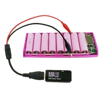 1pair USB krokosvorkami Krokodíla drôt Samec/samica na USB tester Detektor DC Napätie meter ammeter kapacita power meter