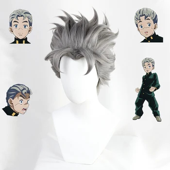 Anime radu jojo bizarné dobrodružstvo Koichi Hirose žiaruvzdorné Cosplay Kostým hairwear Parochňu+Parochňu Spp