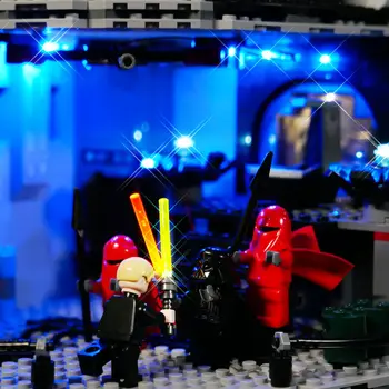 Led Svetlo Pre Lego 75159 Série Star Wars Smrti 05063 Stavebné kamene, Tehly osvetlenie Hračky (len svetlo)