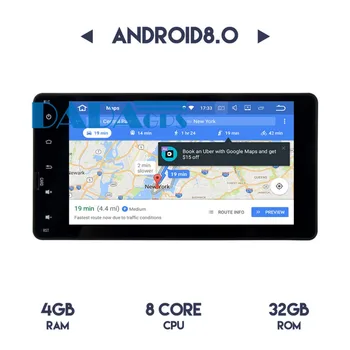 Android 8.0 Auto Rádio Stereo GPS Navigácia Pre Mitsubishi Outlander Lancer ASX Multimediálne žiadne auto DVD Prehrávač, Navigácia Audio Auto